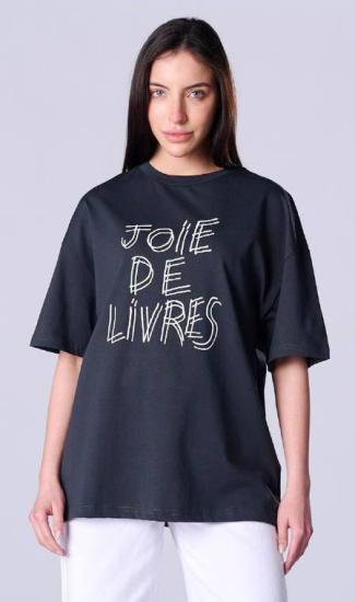 NBW TW BTS 1074 OVERSIZE BASKILI T-SHIRT-Grey