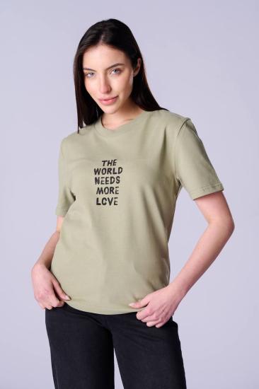 NBW TW BTS 1001 BASKILI FIRCALI KUMAS REGULAR FIT T-SHIRT