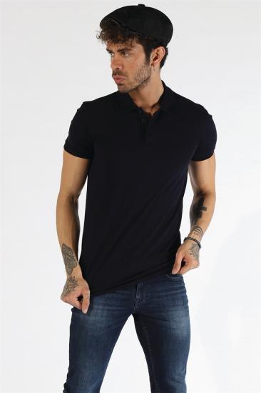 NBM TW ETS 1821 BB SLIM FIT POLO YAKA T-SHIRT