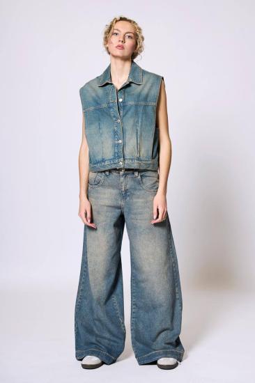 NBW TW BY 8024-01 DENIM TASARIM DENIM YELEK